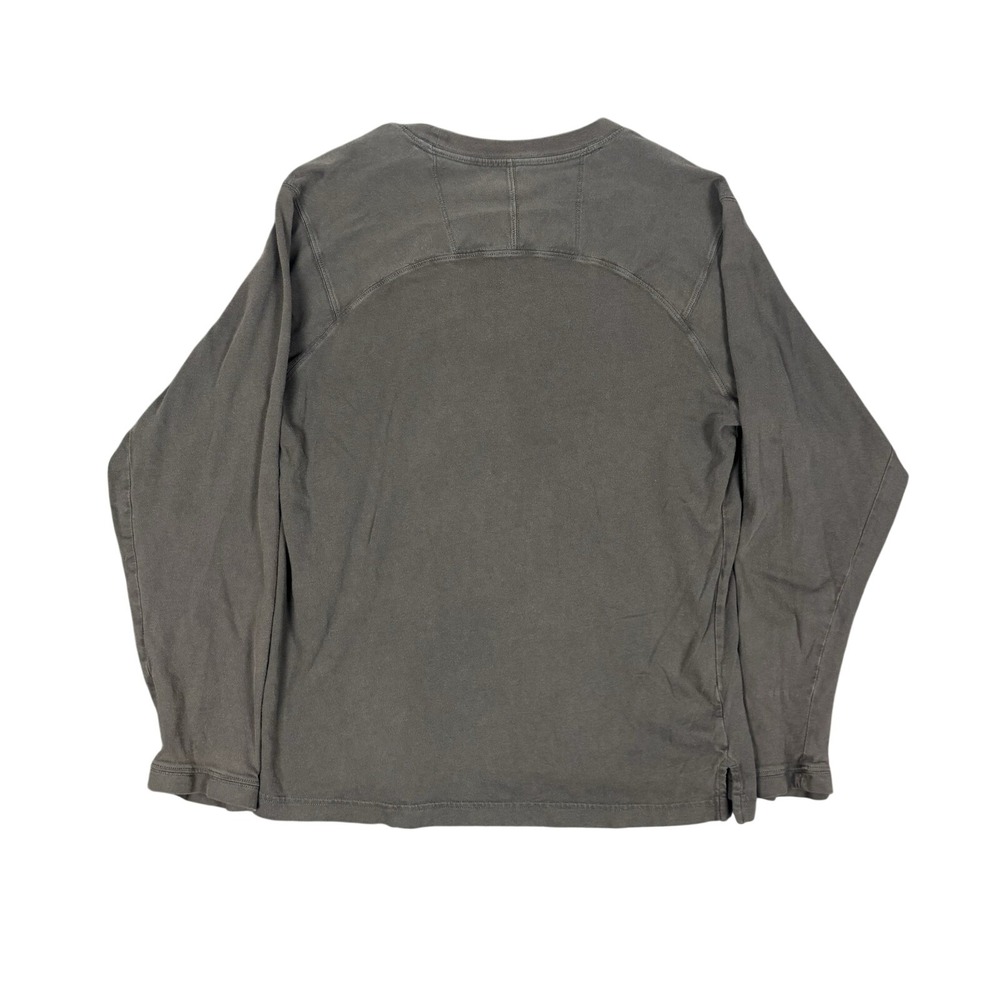 The North Face Men's Dark Taupe Long Raglan Sleeve Oversize Tee Size Mβ - Picture 2 of 7